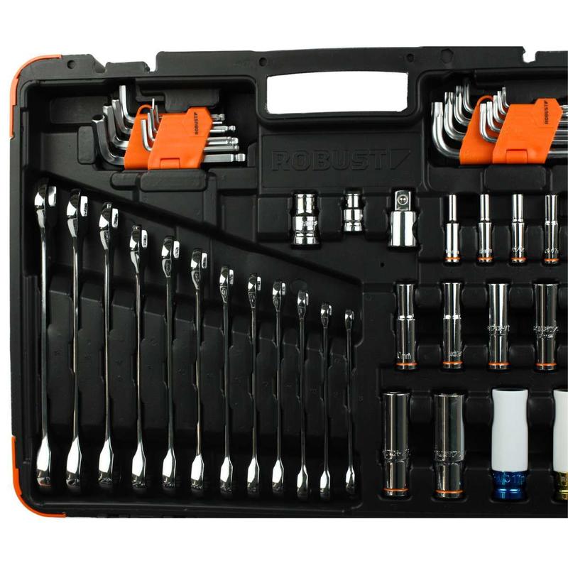 Jogo De Ferramentas Oficina Master Robust Maleta com 178 Peças